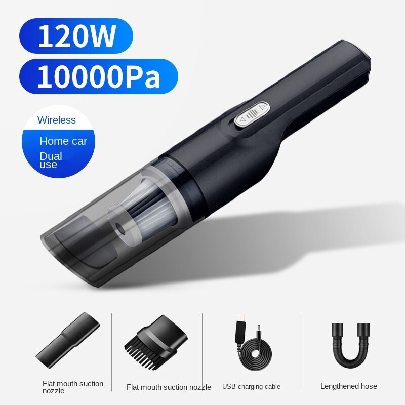 10000Pa Cars Vacuum Cleaner Wireless Handheld Vacuum Cleaner Household High-Power Portable Mini Dust Collector