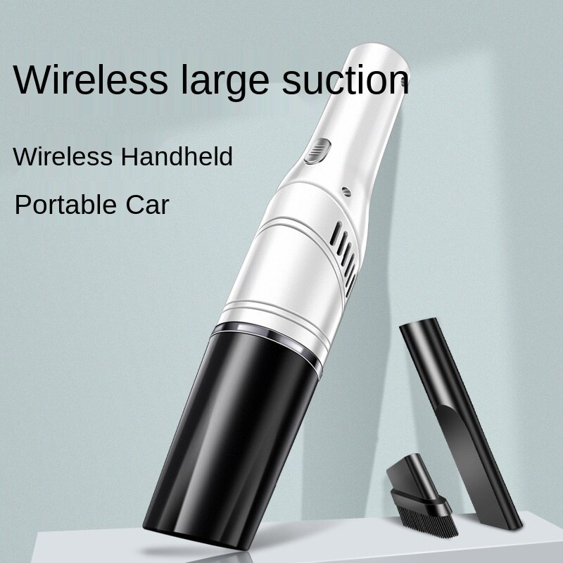12000Pa Portable Car Vacuum Cleaner for Dry and Wet High Power Strong Suction Handheld Wireless Charging Vehicle Vacuum Cleaner