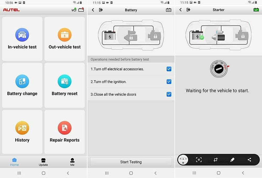 Autel MaxiBAS BT506 Auto Battery and Electrical System Analysis Tool work with MK808BT/ MK808BT PRO/ MX808TS/ MK808TS