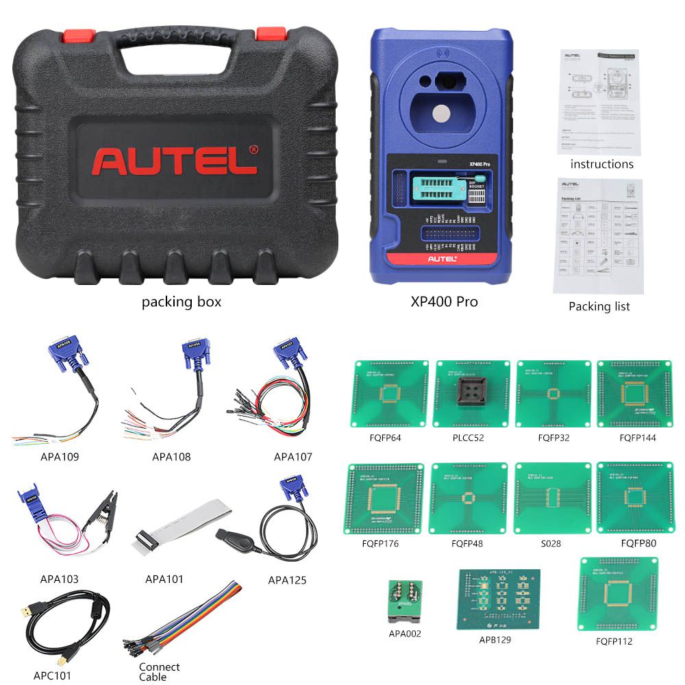 Original Autel MaxiIM IM508 Advanced IMMO & Key Programming Tool Plus XP400 Pro Key and Chip Programmer