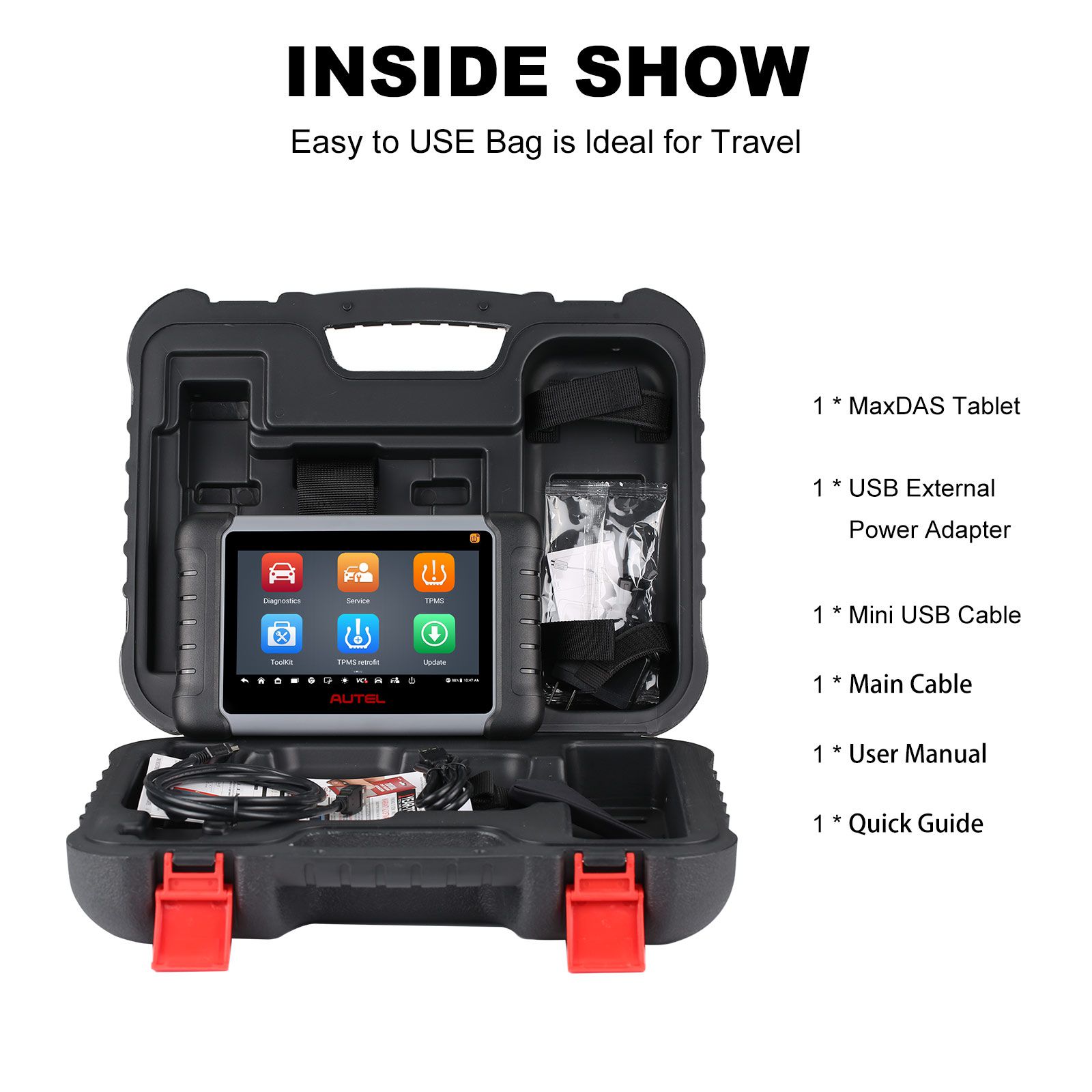 2023 Autel MaxiPRO MP808Z-TS Bi-Directional Control Scan Tool with ECU Coding, Full TPMS, 36+ Services, Upgraded of MP808TS/MP808BT