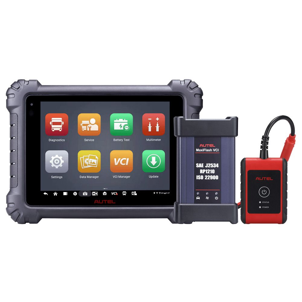 Autel Maxisys MS909CV Heavy Duty Bi-Directional Diagnostic Scanner With Bluetooth J2534 VCI