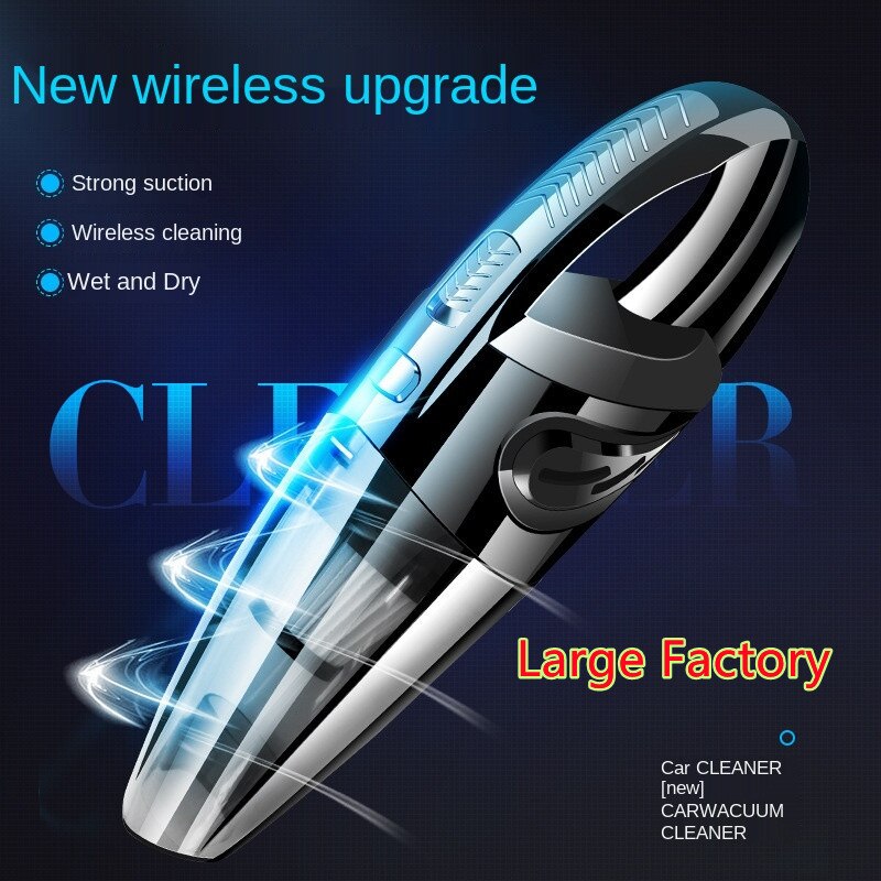 Car Cleaner Wireless for Home and Car Wet and Dry Vacuum Cleaner High Power Portable Handheld a Suction Machine