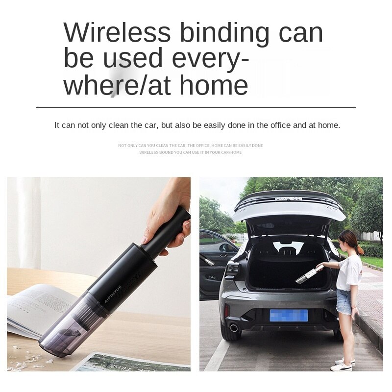Car mounted vacuum cleaner wireless car portable vacuum cleaner high power small household product vacuum cleaner for car