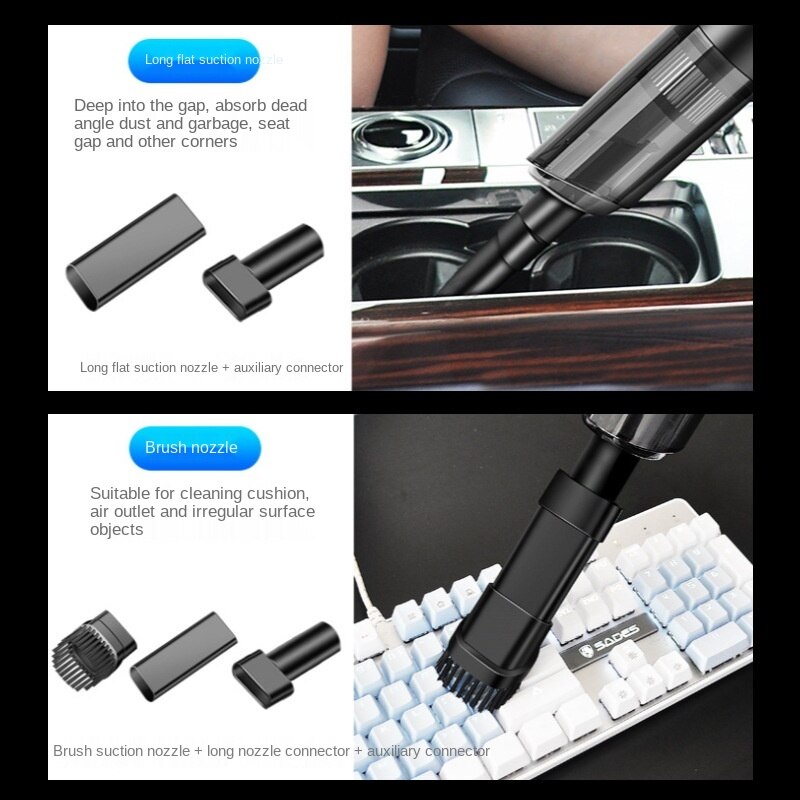 Car mounted vacuum cleaner wireless car portable vacuum cleaner high power small household product vacuum cleaner for car