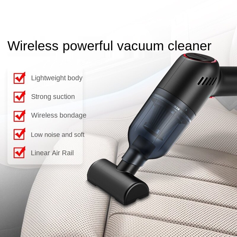 Car vacuum cleaner wireless car hand-held portable vacuum cleaner car high-power home and car dual-purpose vacuum cleaner
