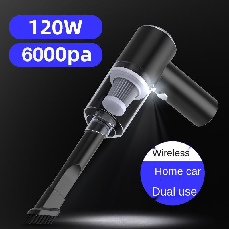 Car Wireless Vacuum Cleaner Car Supplies Wet and Dry Wireless Handheld Gun Vaccuum for Vehicle