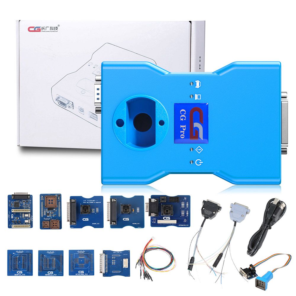  V2.2.9.0 CG Pro 9S12 Programmer Full Version with All Adapters Support 35160WT/ 35080/ 35128