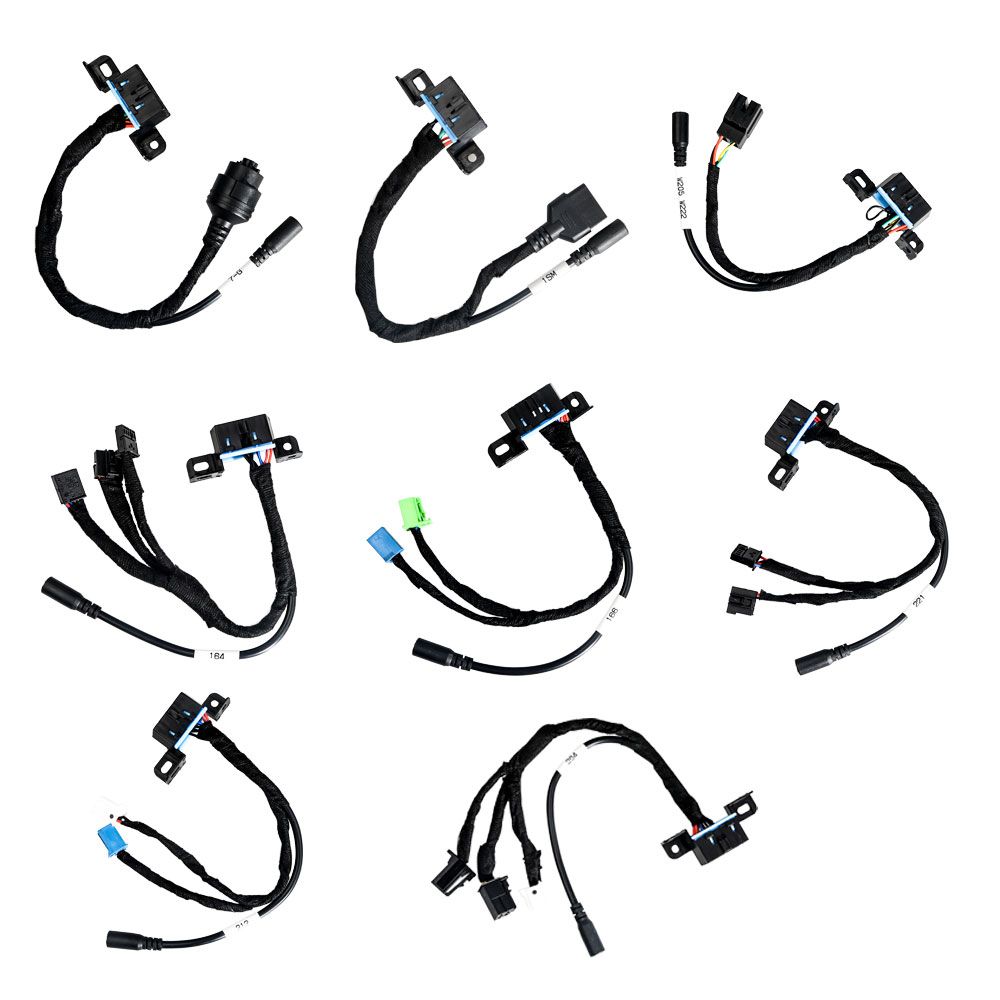  CGDI MB with Full Adapters including EIS Test Line + ELV Adapter + ELV Simulator + AC Adapter + New NEC Adapter with New Diode