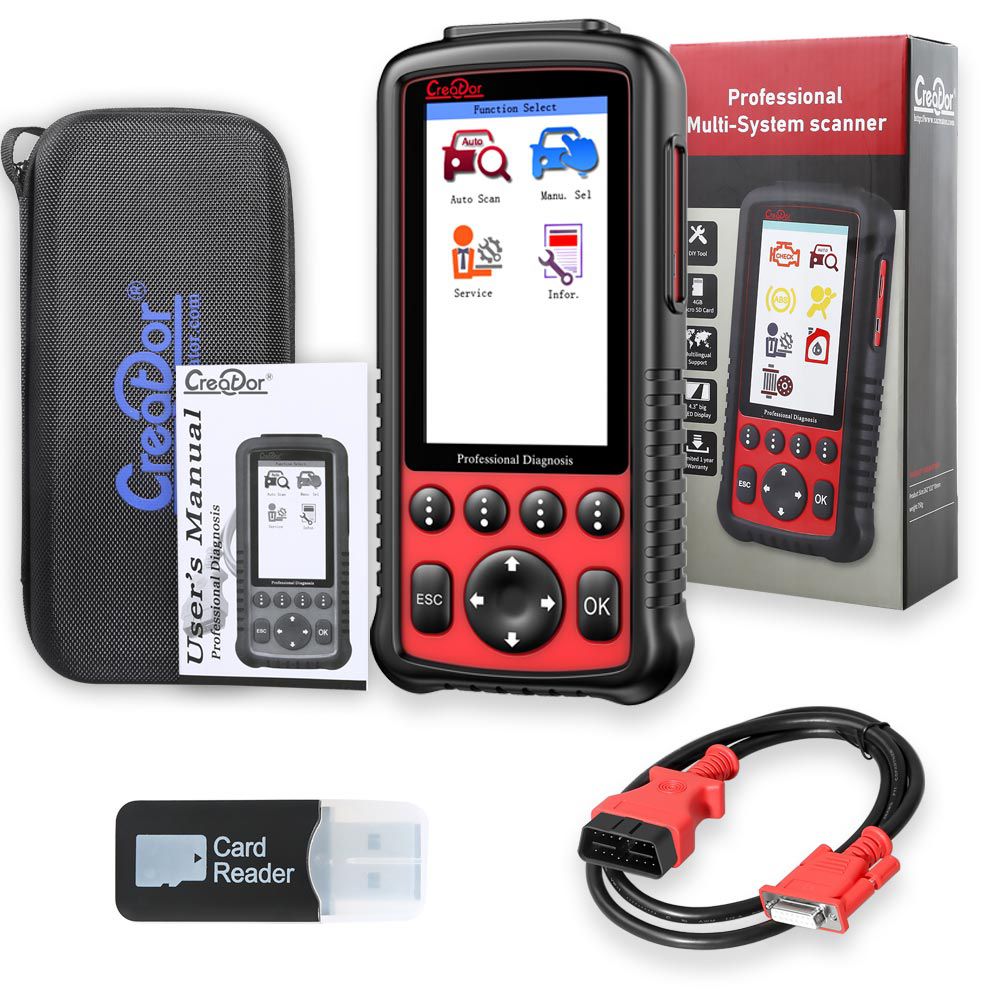 Creator C600 Professional Multi-System Scanner Car Diagnostic Tool Auto Diagnostic Scanner Code Reader