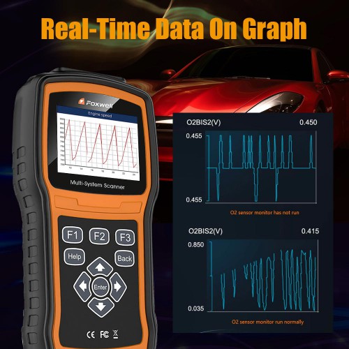 Foxwell NT530 Multi-System Scanner Support Latest BMW 2018/2019 & F Chassis Update Version of NT520