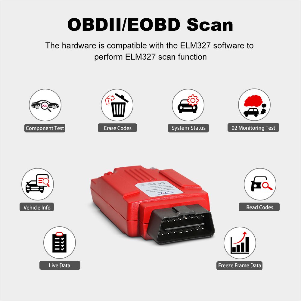 SVCI J2534 Diagnostic Tool for Ford & Mazda IDS V125 Support Online Module Programming