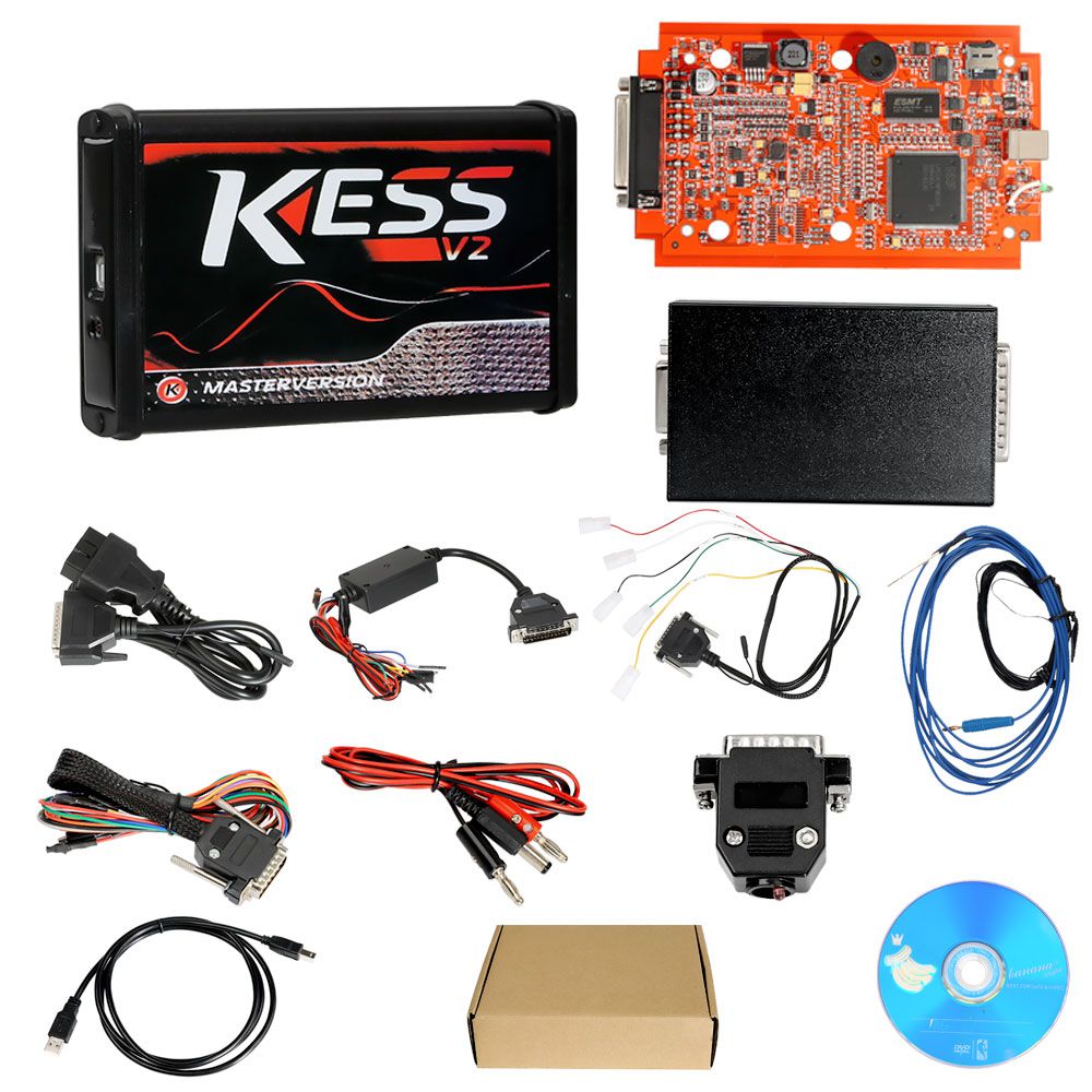 GODIAG GT107 DSG Gearbox Data Read/Write Adapter Plus Kess V2 V5.017 SW V2.8 Red PCB Plus Ktag 7.020 V2.25 SW Red PCB EU Online Version