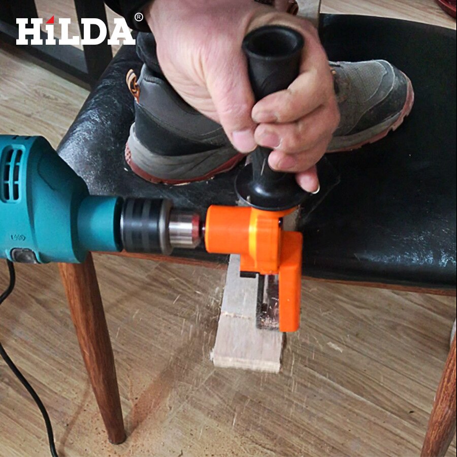 HiLDA Electric Drill Modified Electric Saw Electric Reciprocating Saw Sabre Saw Drill to Scroll Saw Portable Woodworking Cutting