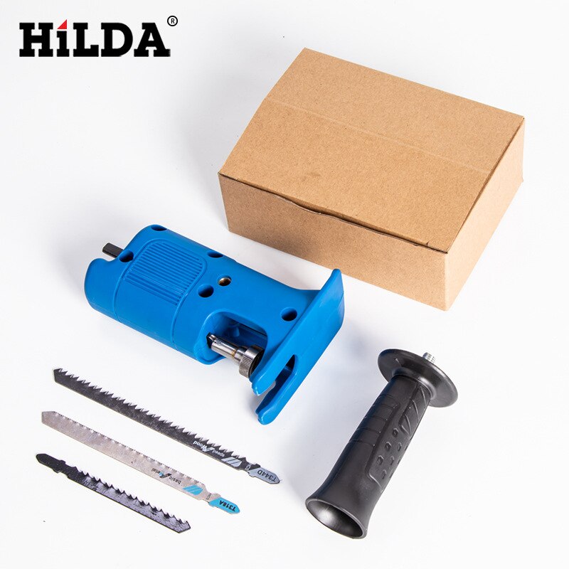 HiLDA Electric Reciprocating Saw Electric Scroll Sabre Saw Cutting Machine Electric Drill Reciprocating Saw Quick Installation