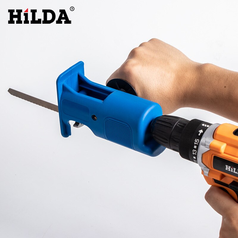 HiLDA Electric Reciprocating Saw Electric Scroll Sabre Saw Cutting Machine Electric Drill Reciprocating Saw Quick Installation