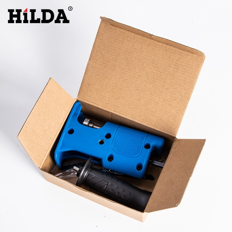 HiLDA Electric Reciprocating Saw Electric Scroll Sabre Saw Cutting Machine Electric Drill Reciprocating Saw Quick Installation