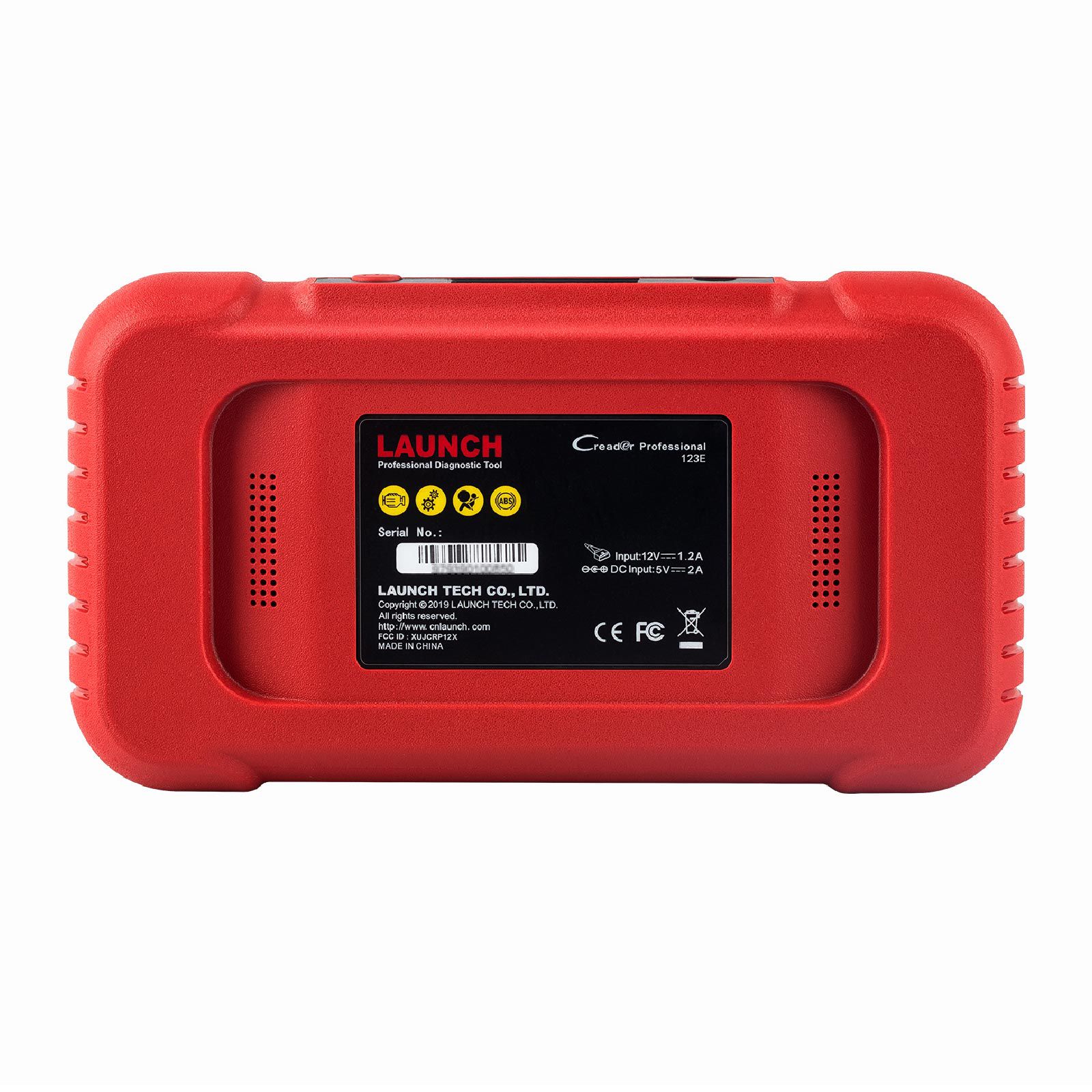 LAUNCH X431 CRP123E OBD2 Code Reader for Engine ABS Airbag SRS Transmission OBD Diagnostic Tool Free Update Online Lifetime