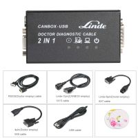 Exclusive Sales Linde Canbox and Doctor Diagnostic Cable 2 in 1 2016 Version