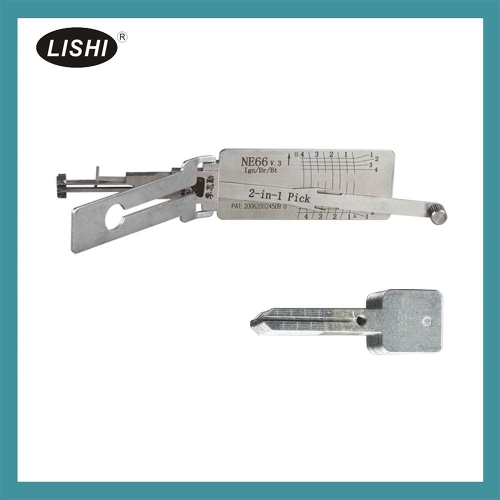 LISHI NE66 2-in-2 Auto Pick and Decoder for VOLVO