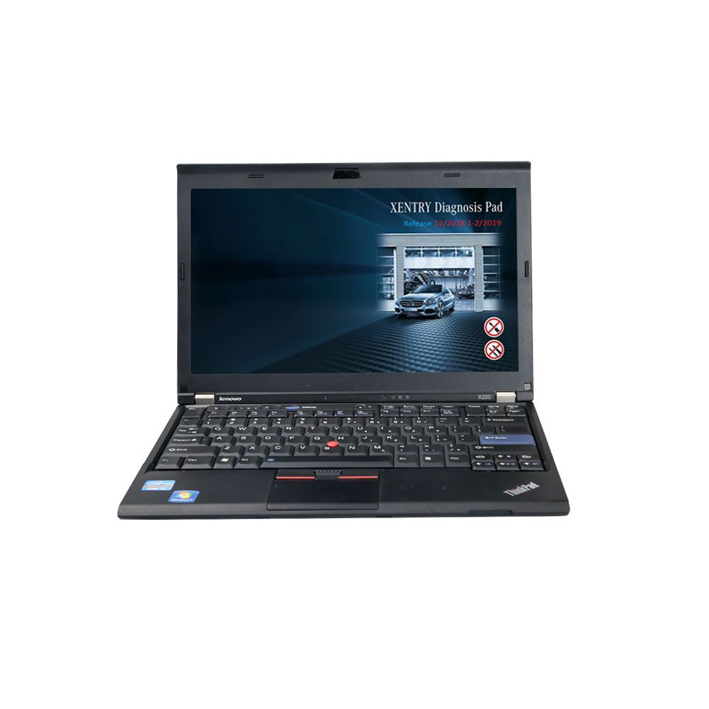 V2023.3 MB SD C4 Plus Support Doip with SSD on Lenovo X220 Laptop Software Installed Ready to Use Free Shipping by DHL