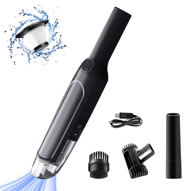 New car vacuum cleaner wireless mini car car vacuum cleaner portable handheld dry and wet