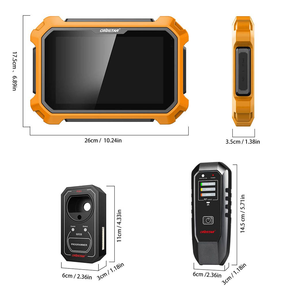 OBDSTAR X300 DP Plus X300 PAD2 C Package Full Version Get Free P004 Adapter and FCA 12+8 Adapter