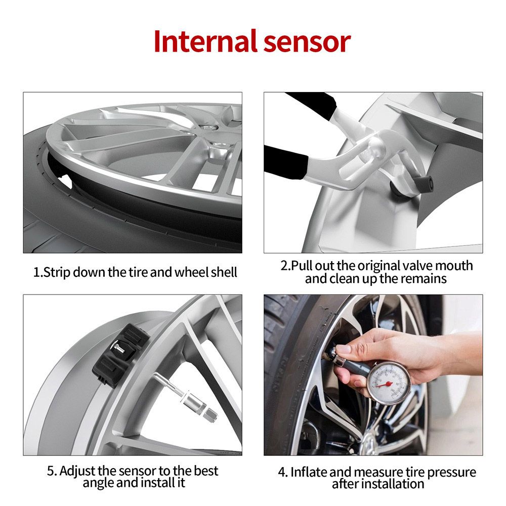 TYPE-BMW2-433 Universal Programmable TPMS Sensor