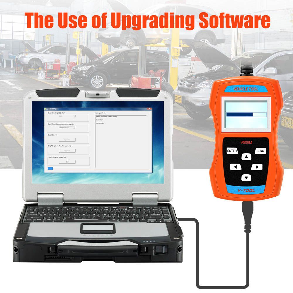 VAG506M  Code Reader Support TP-CAN and New UDS Protocol