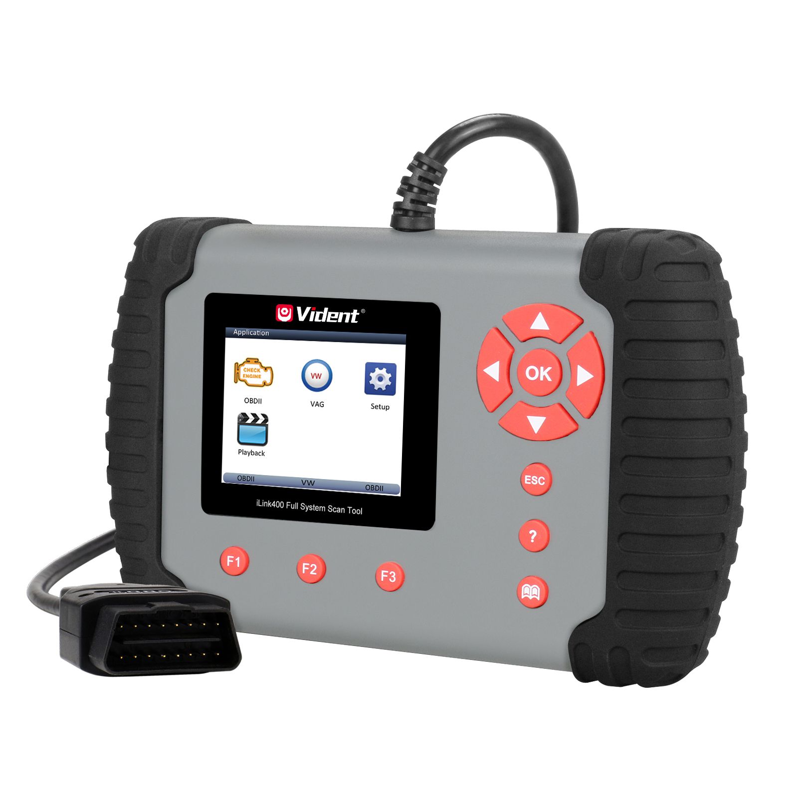 Original VIDENT iLink400 Full System Scan Tool Single Make Support ABS/SRS/EPB//DPF Regeneration/Oil Reset