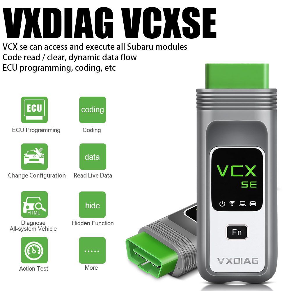 VXDIAG VCX SE DOIP Hardware Full Brands Diagnosis With 2TB Hard Drive For JLR HONDA GM VW FORD MAZDA TOYOTA Subaru VOLVO BMW BENZ