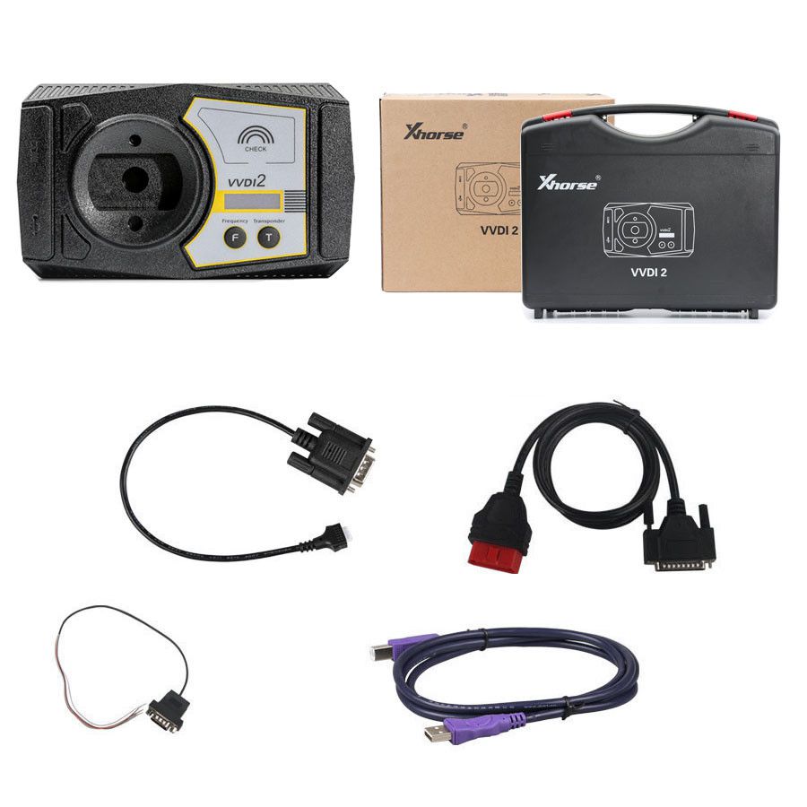 VVDI2 Full Kit + Xhorse VVDI MB Tool with 1 Year Unlimited Token