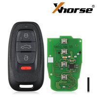 Xhorse XSADJ1GL VVDI 754J Smart Key for Audi 315/433/868MHZ A6L Q5 A4L A8L with Key Shell