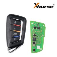 Xhorse XSKF30EN Smart Key Knife Style 4 Buttons 5pcs/lot