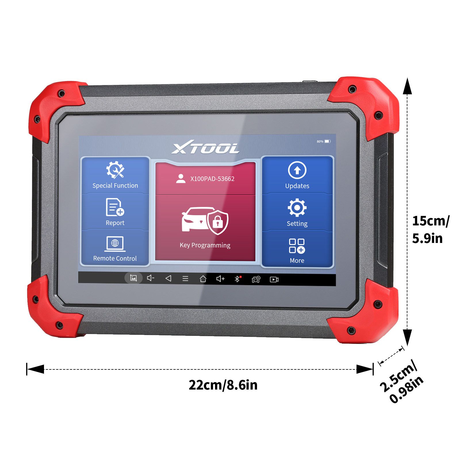 Newest XTOOL X100 PAD Key Programmer With Oil Rest Tool Odometer Adjustment and More Special Functions