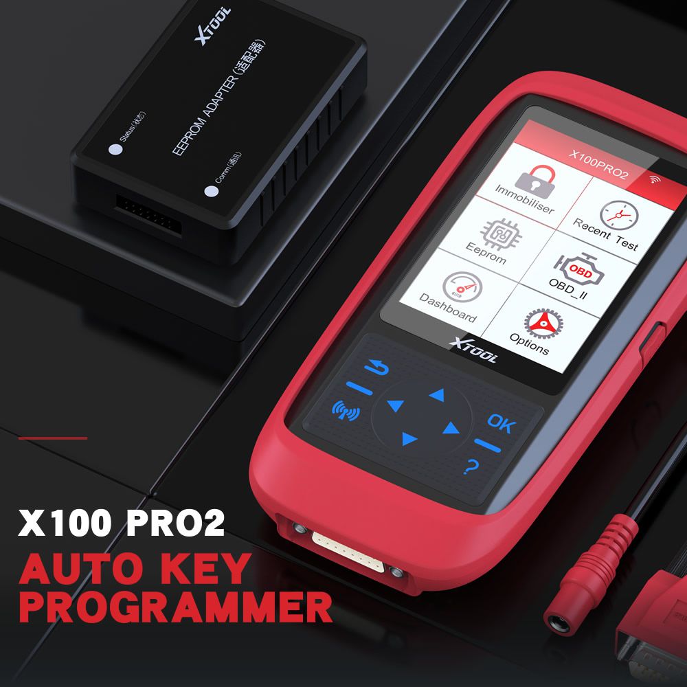  XTOOL X100 Pro2 Auto Key Programmer with EEPROM Adapter