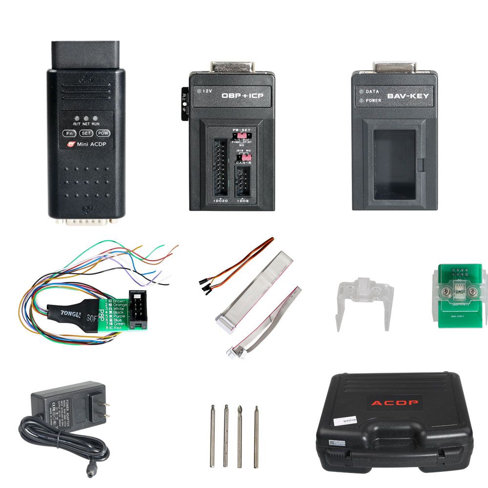 Yanhua Mini ACDP Master with Module10 Porsche BCM Key Programming Support Add Key & All Key Lost from 2010-2018