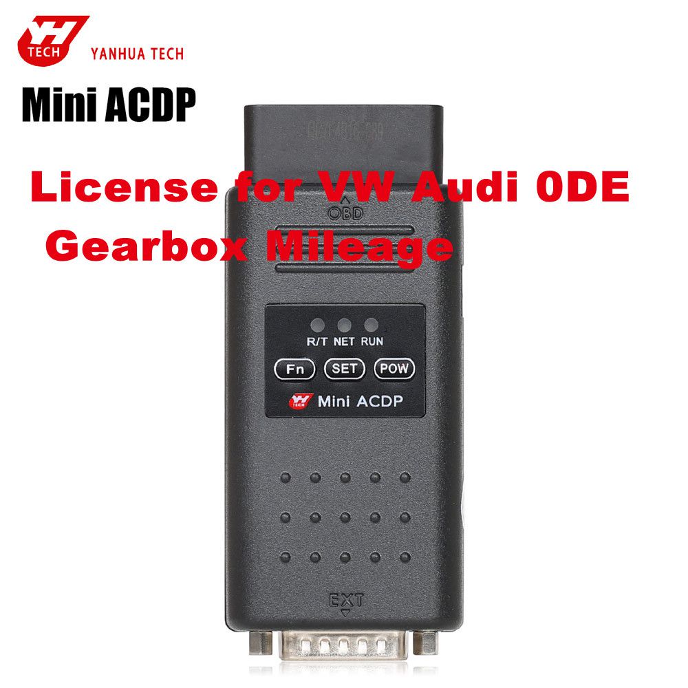 A606 License for VW Audi 0DE Gearbox Mileage Working with Yanhua Mini ACDP Module 13/19