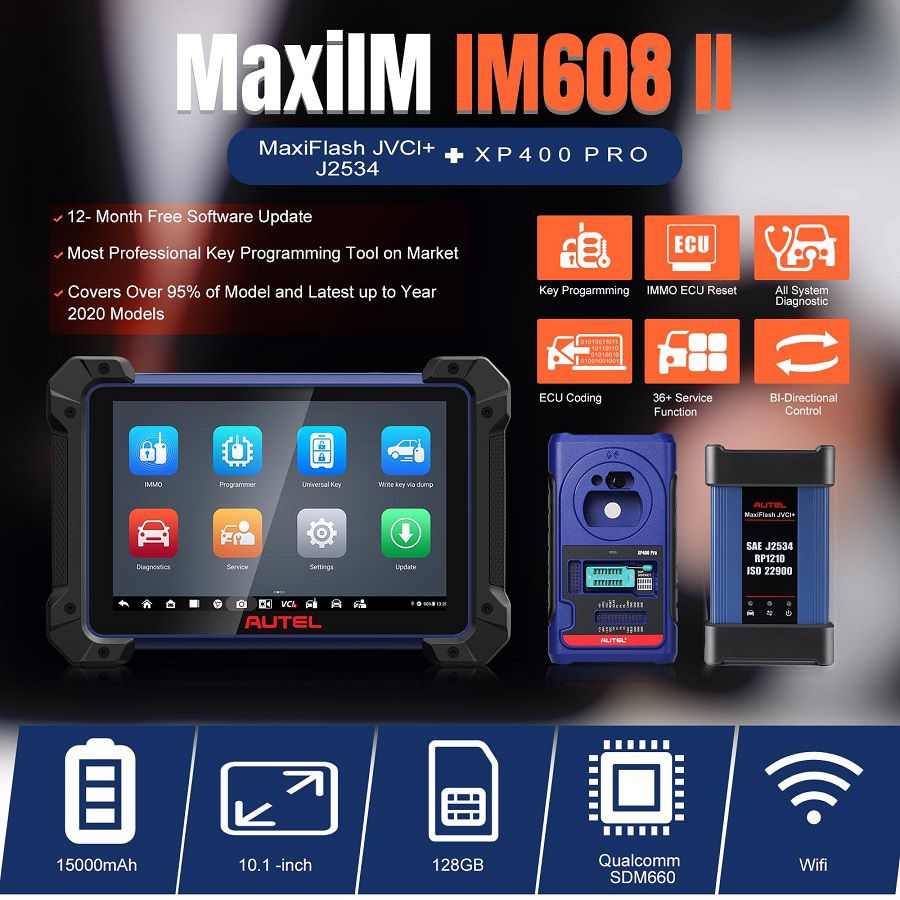 Autel MaxiIM IM608 II IM608 PRO II 