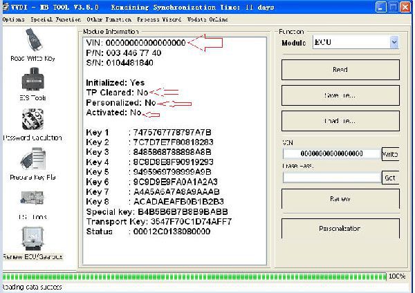 Mercedes ME9.7 ME 9.7 ECU ECM Engine Computer