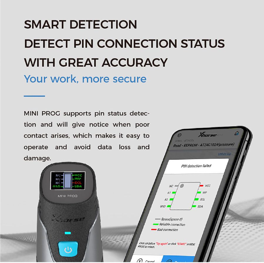 XHORSE MINI PROG Smart Detection