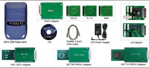 ckm100 car key master standard configuration list