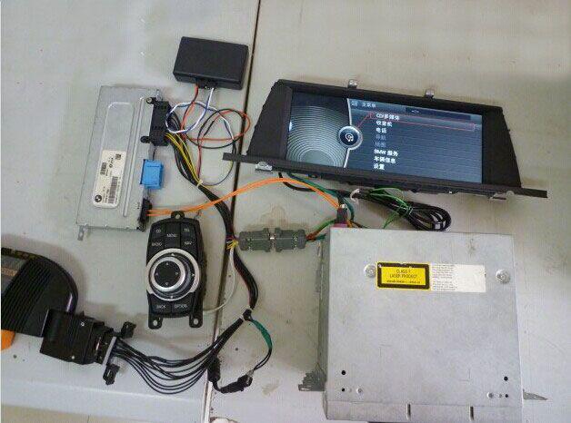 BMW F01 F02 F10 F18 F25 Ignition Emulator Connection Display