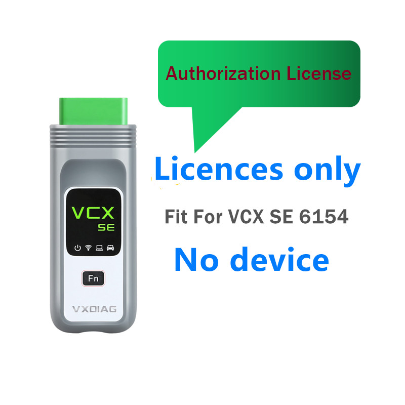 Authorization License Pack for VXDIAG VCX SE BMW Multi Car Diagnostic Tool No Device