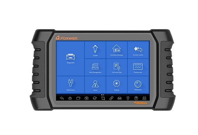 2022 Newly Foxwell i80Max Android Tablet Full System Bi-Directional ECU Coding Universal OBD2 Diagnostic Scanner