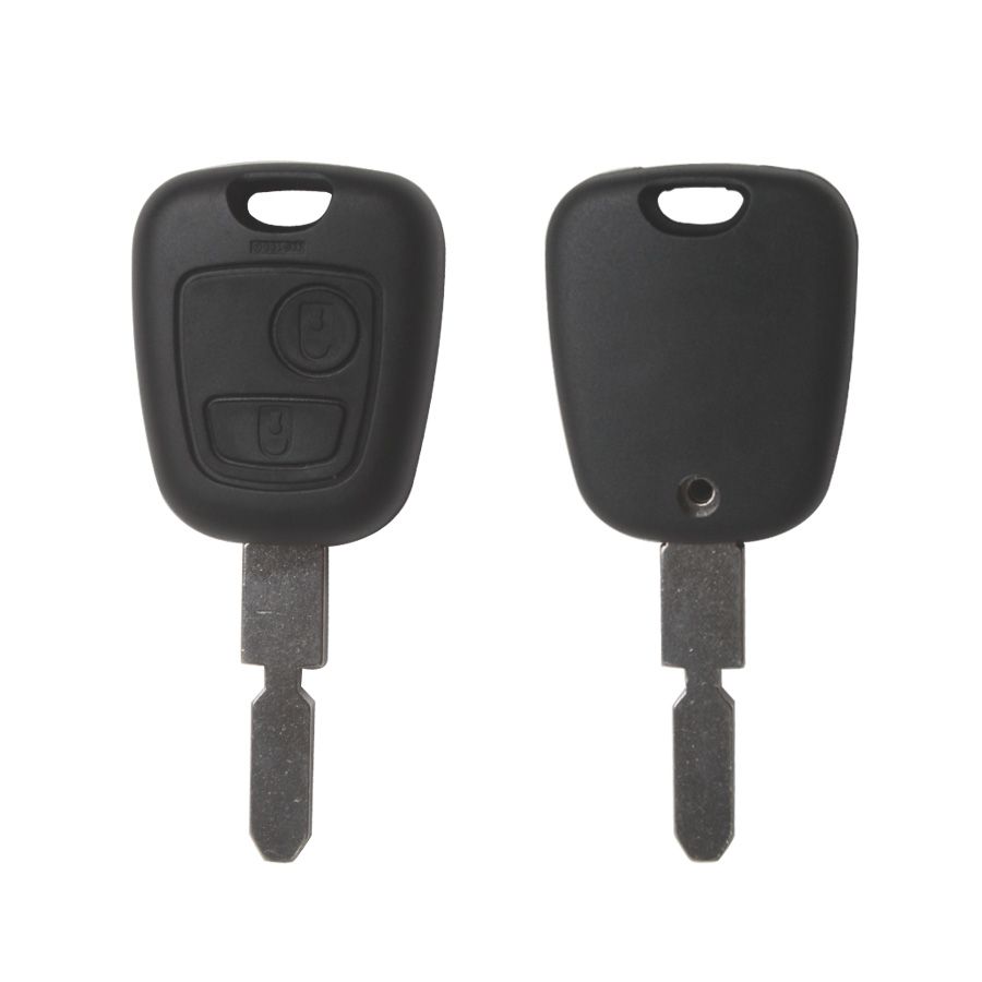 Remote Key Shell 2 Button For Peugeot 406 (Without Logo) 10pcs/lot