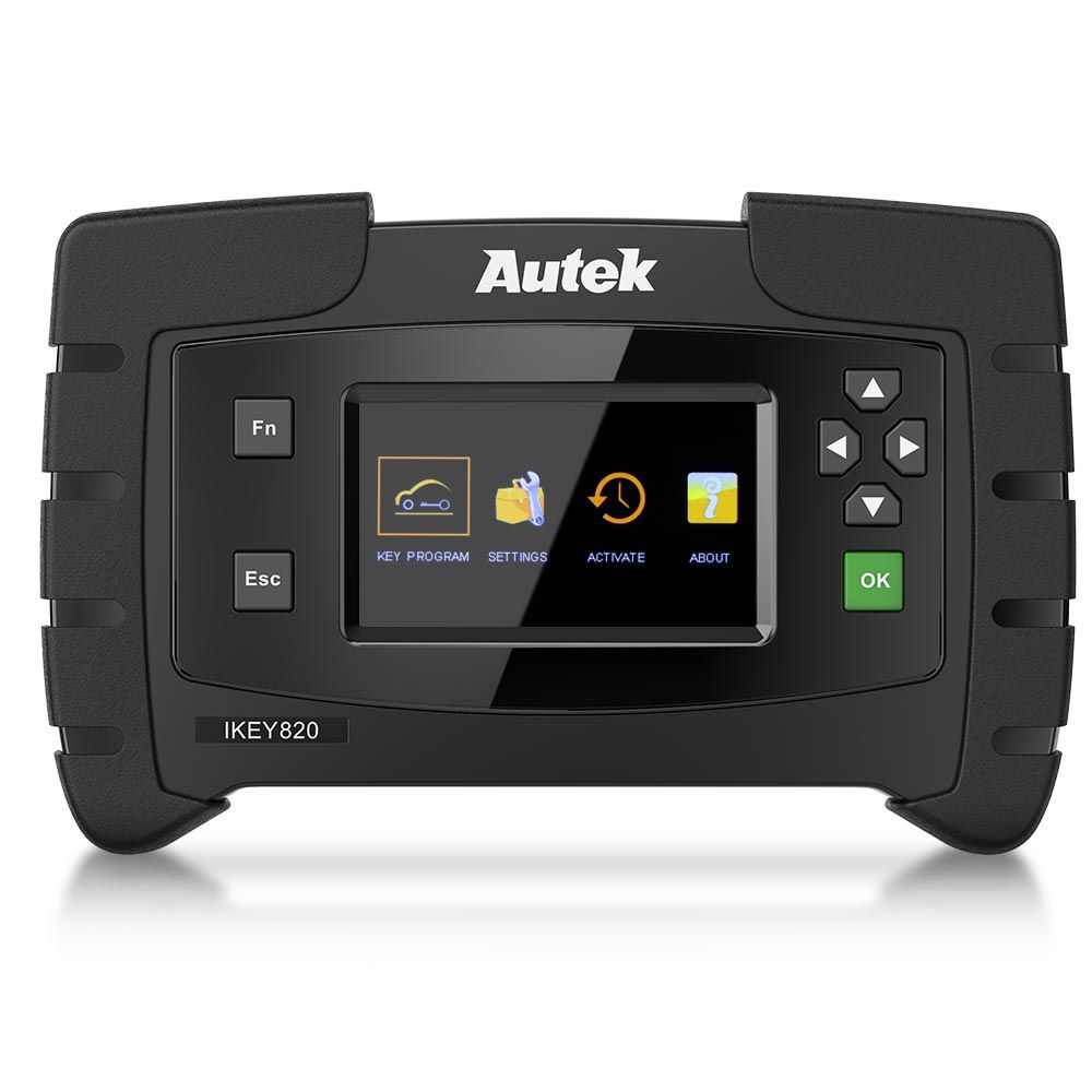 Original Autek IKey820 OBD2 Car Key Programmer Support All Key Lost No Token Limitation