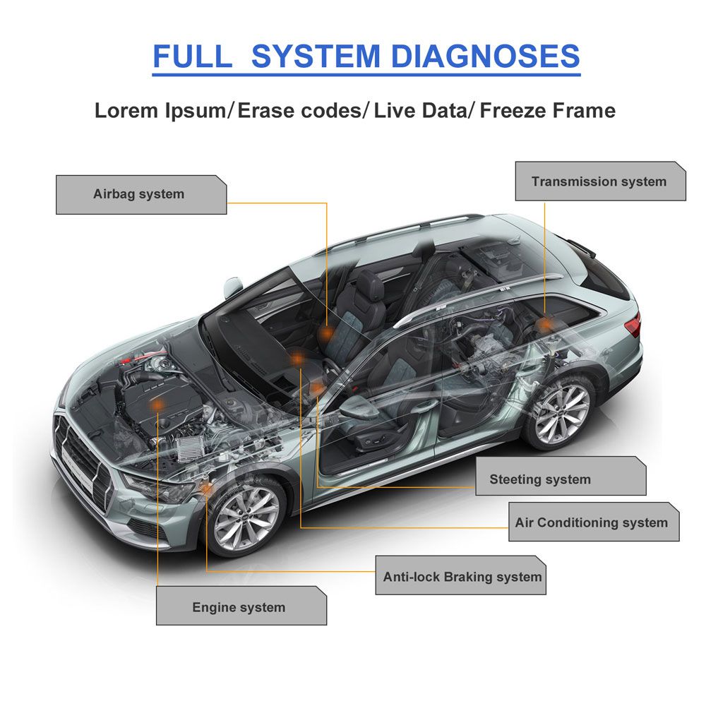 Original Autel MaxiCOM MK808 MK808Z All System Diagnostic Tablet With 25 Special Functions Multi-Language