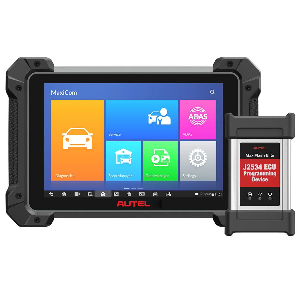 Autel MaxiCOM MK908P Pro Full System Diagnostic Tool with J2534 ECU Programming Multi-Language