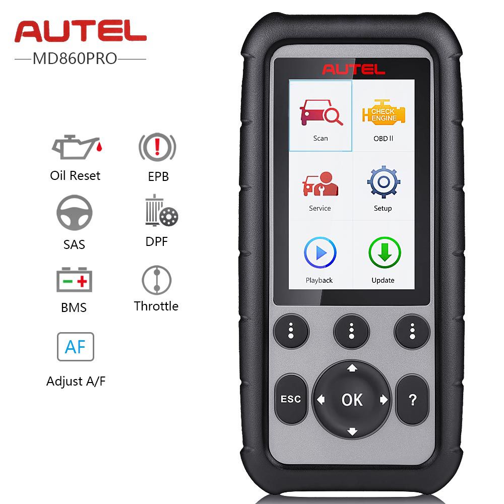 Original Autel MaxiDiag MD806 Pro Full System Diagnostic Tool Same as Autel MD808 Pro Free Update Online Lifetime